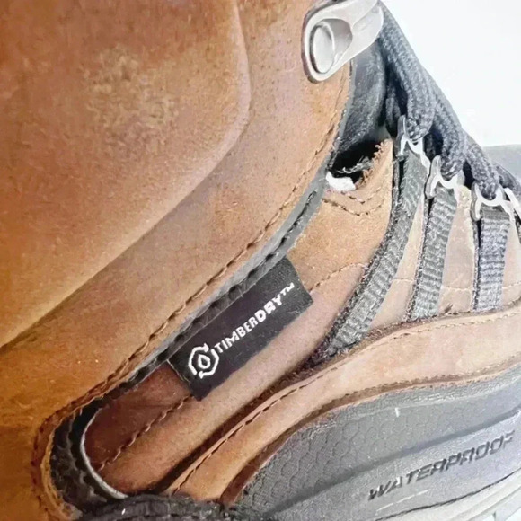 Timberland Chocorua WP Shell Toe Boot A1QKM D71 Dark Brown Winter Mens Sz 13 - Picture 14 of 15